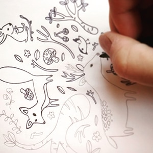 Desenho de Padronagem – Gabi Ferraz, Vetoriza.ai!