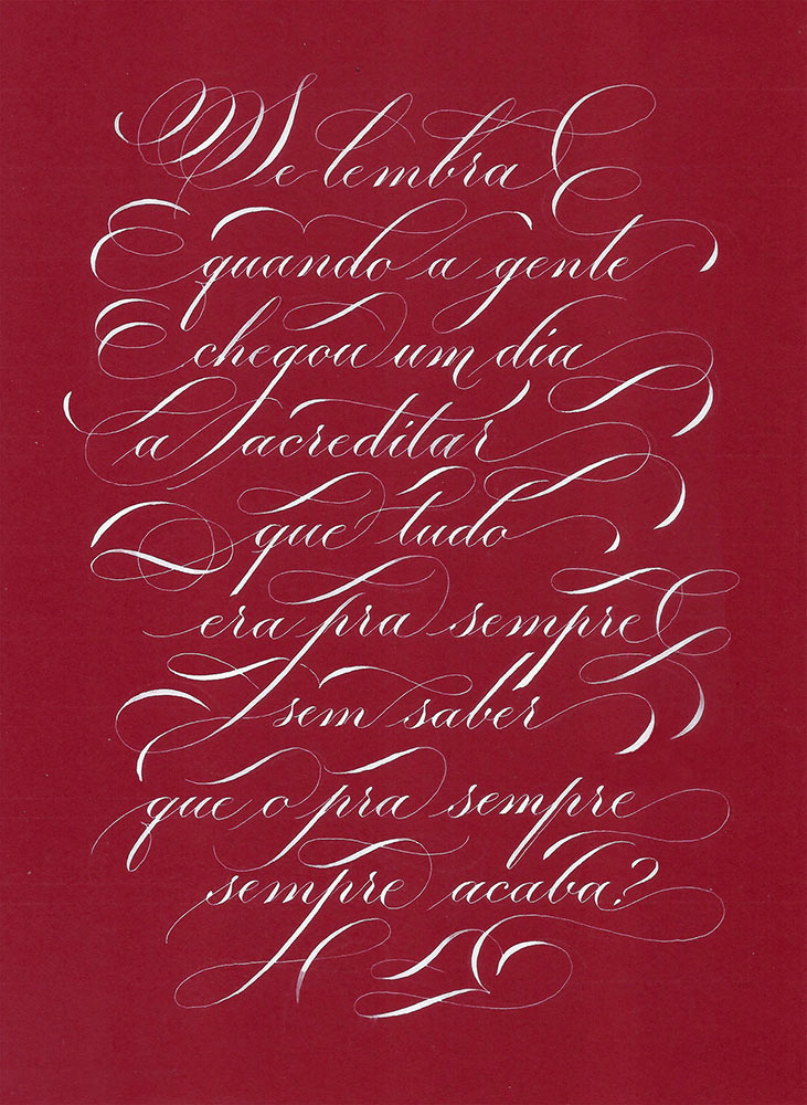 Matizes Caligráficos, Christopher Hammerschmidt