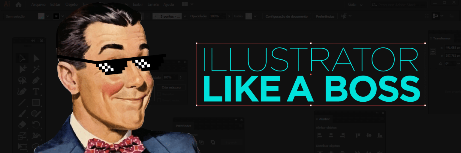 Illustrator Like a Boss com Gabi Ferraz (Vetoriza.ai!)