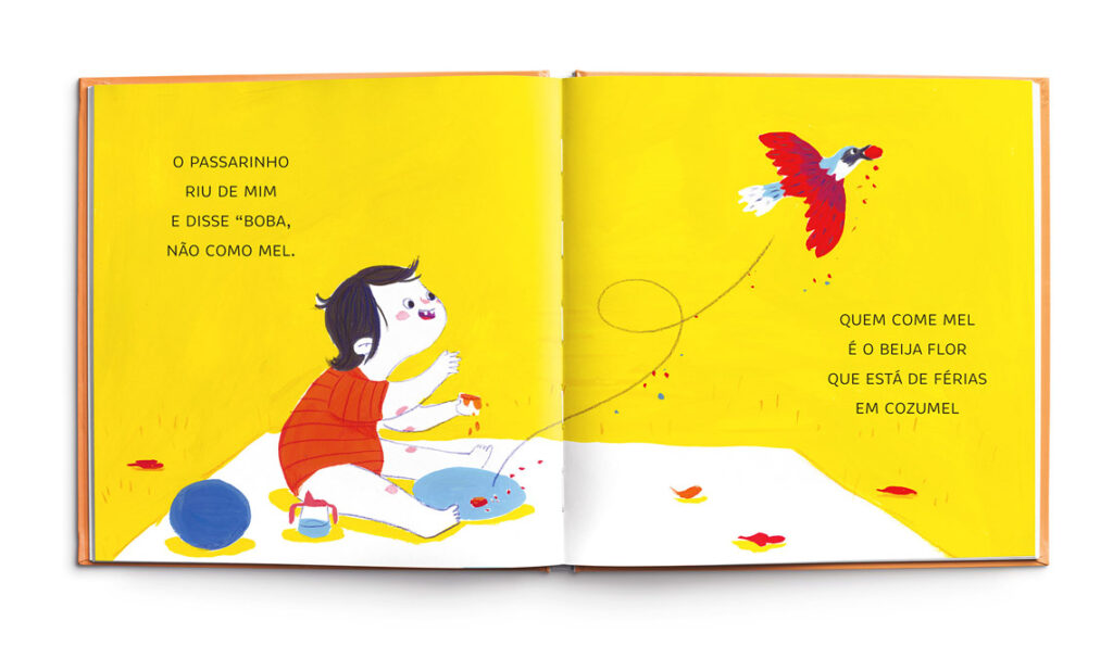 Passarinhooo Tutu – Ilustração Clara Gavilan