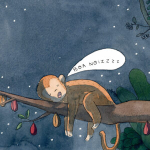 Quando Cai a Noite – Ilustração Clara Gavilan